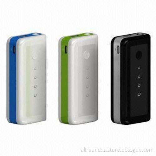 5,200mAh Power Banks with LED Torch